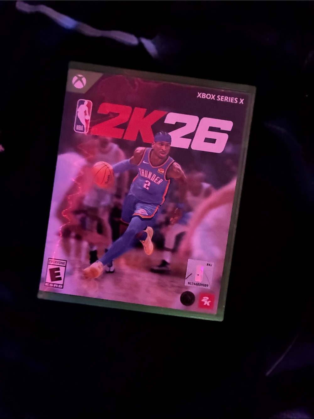 NBA 2K26 Xbox Series X - Blue and Red Cover